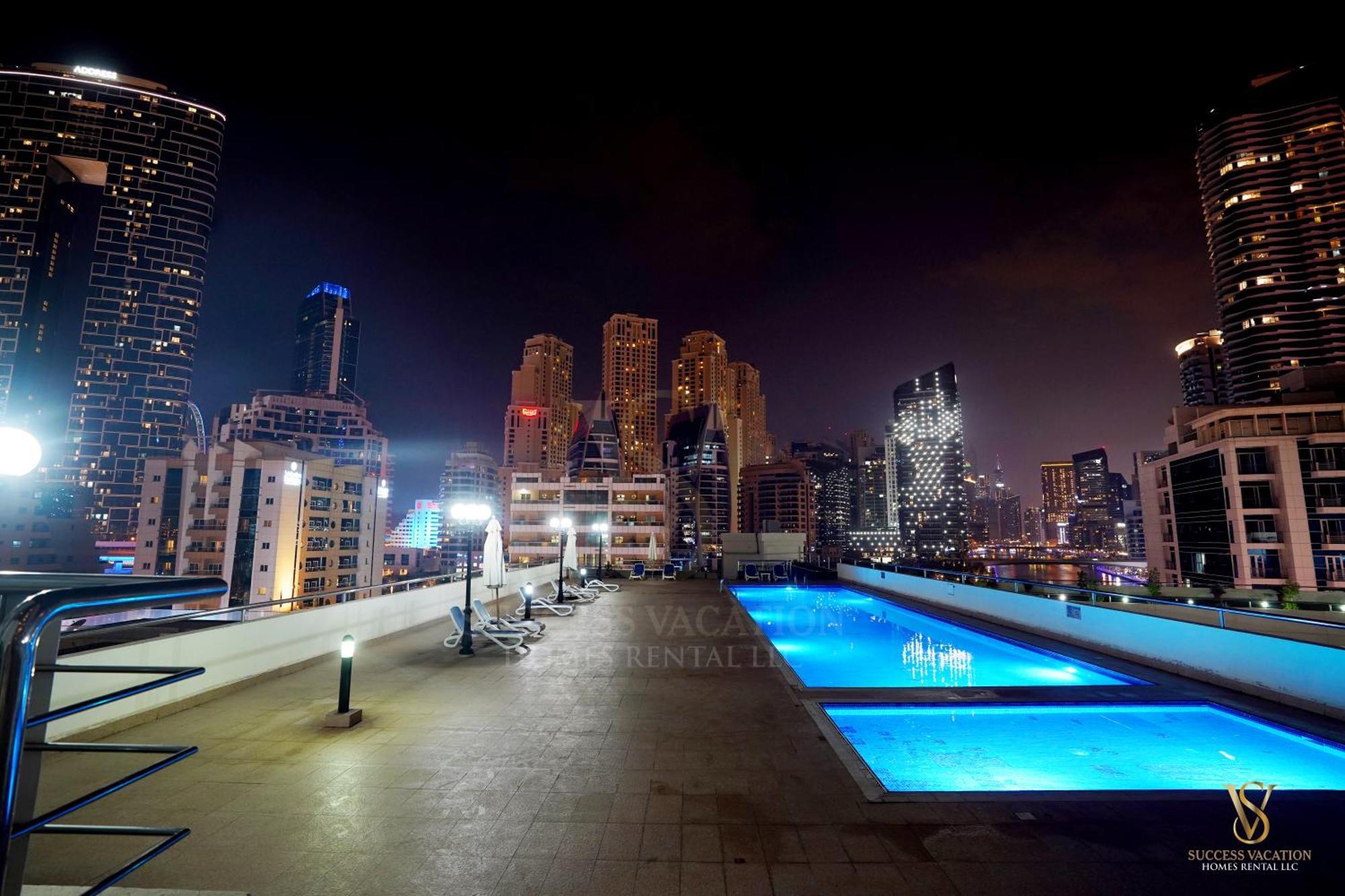 Success Luxury Apartment - 5 Min Away Marina Corniche - Free Housekeeping Provided Everyday-24-7 Staff Available For Services Dubai Exteriör bild